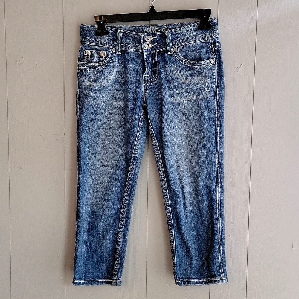 Miss Me Basic Cropped Pants